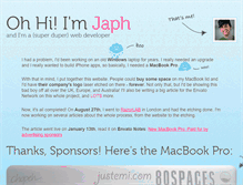 Tablet Screenshot of mac.japh.me